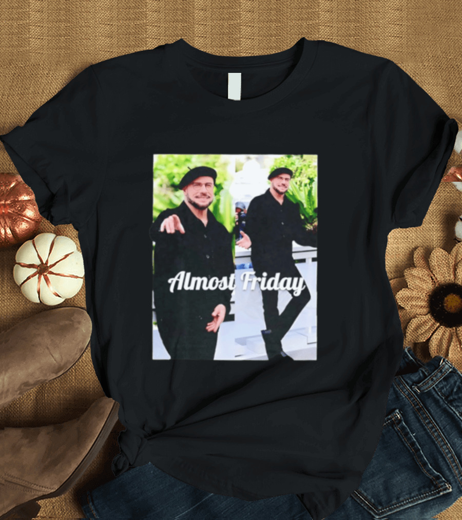 John Travolta Almost Friday Cannes Film Festival 2026 Saturday Night T-Shirt