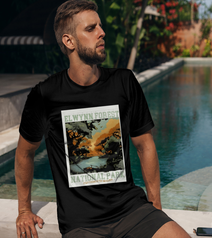 Elwynn Forest National Park Stay Clear Of The Murlocs T-Shirt