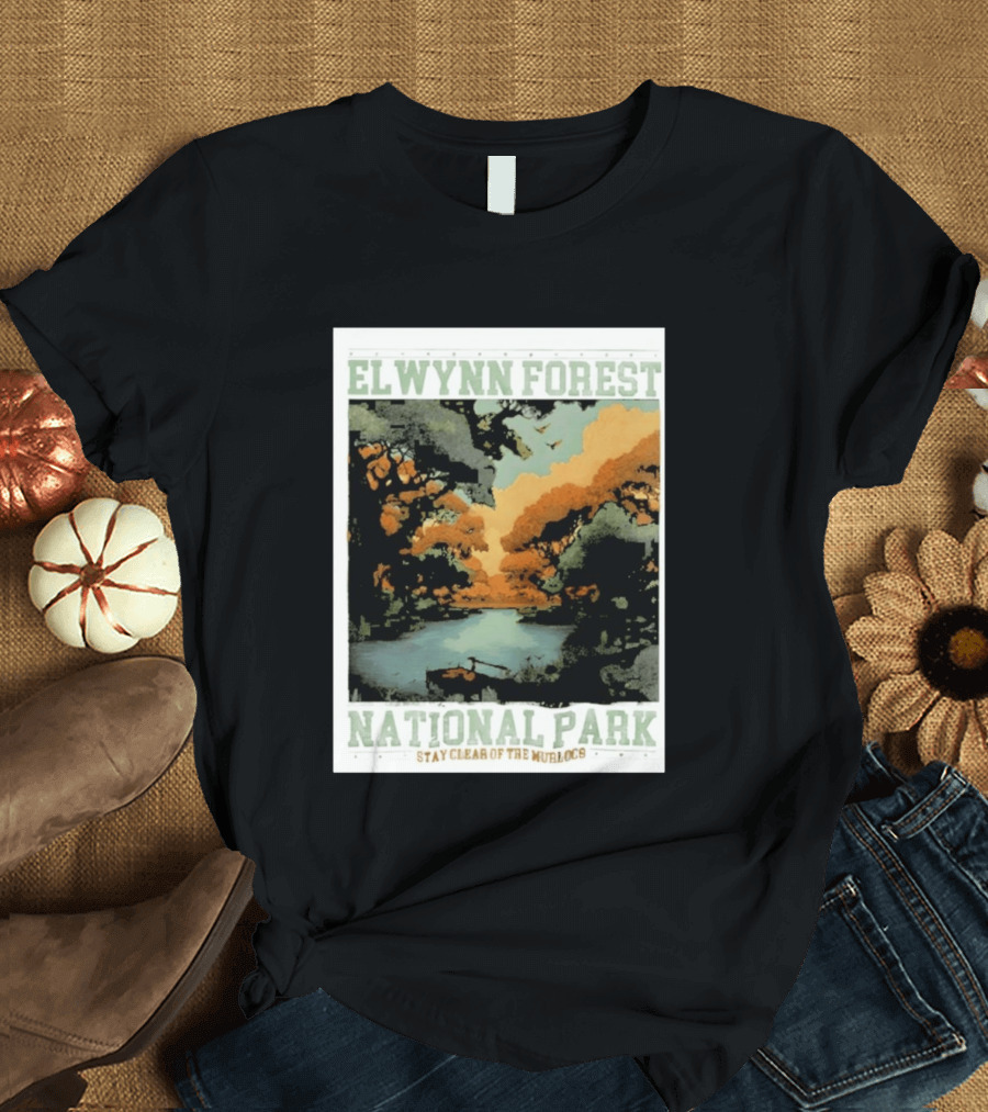 Elwynn Forest National Park Stay Clear Of The Murlocs T-Shirt