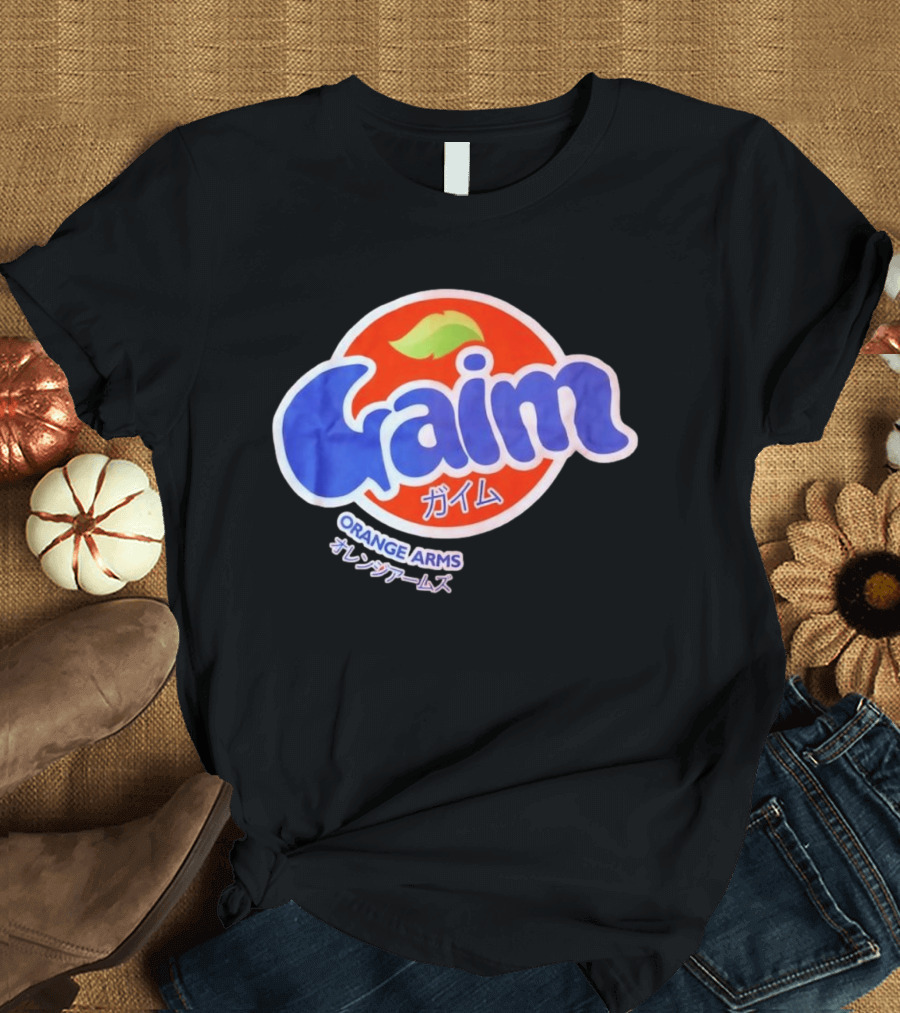 Gaim Orange Leaf Arms T-Shirt
