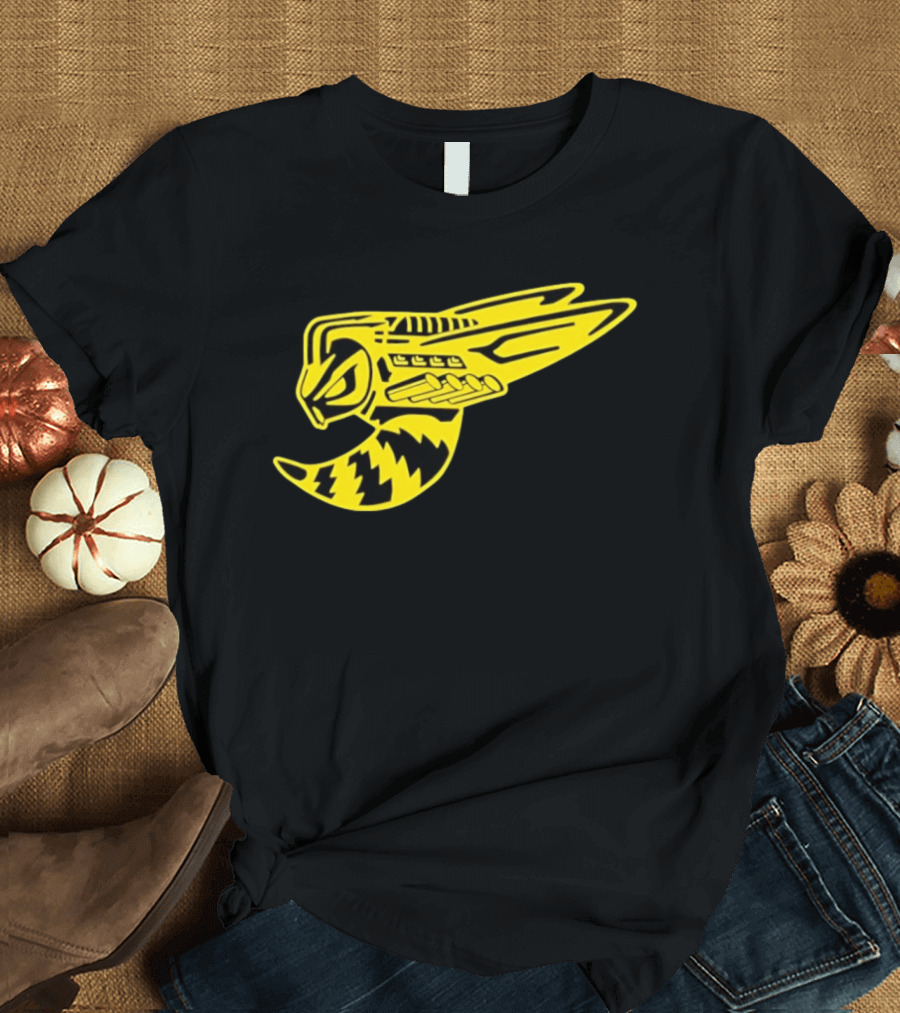 Supercharged Hornet Racing Style Yellow Black Hornet T-Shirt