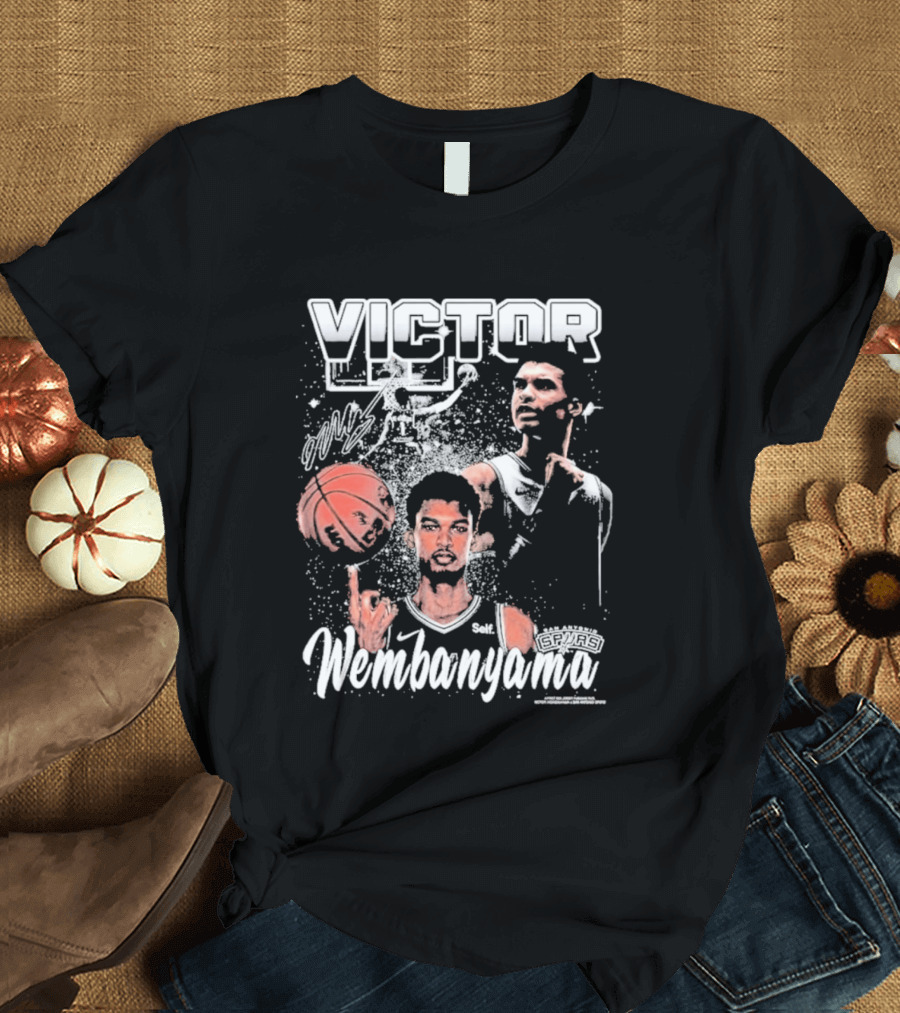 Victor Wembanyama San Antonio Spurs Nike Basketball T-Shirt