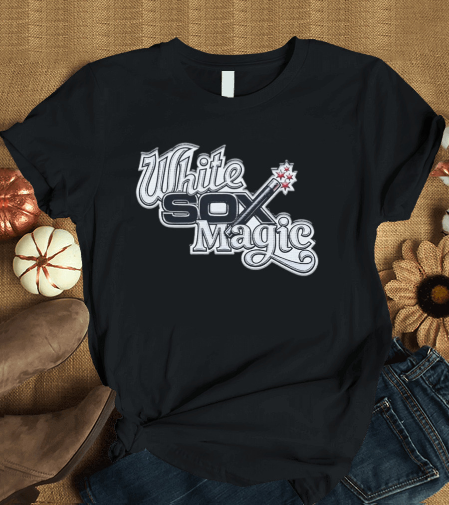 White Sox Magic Wand With Stars T-Shirt