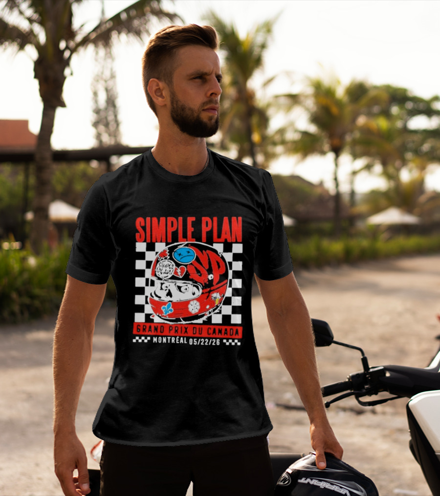 Simple Plan Grand Prix Du Canada Montreal 05/22/26 T-Shirt