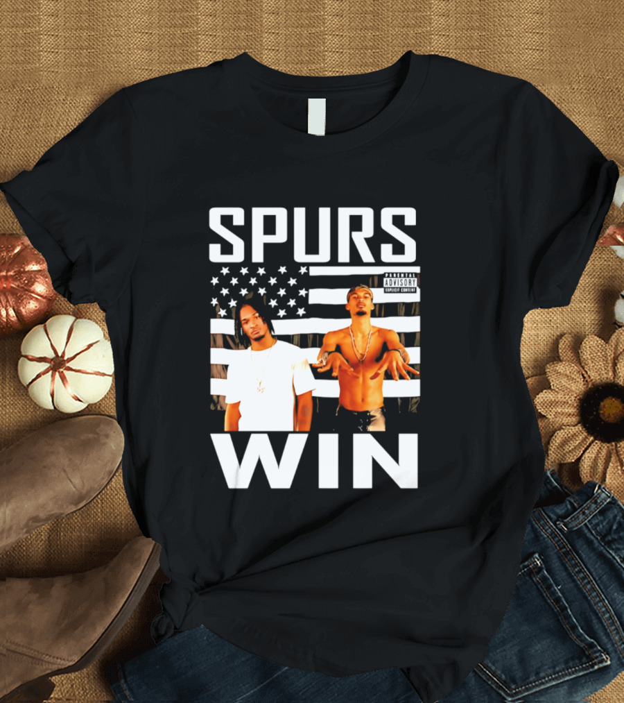 Victor Wembanyama Stephon Castle Spurs Win Outkast Stankonia T-Shirt