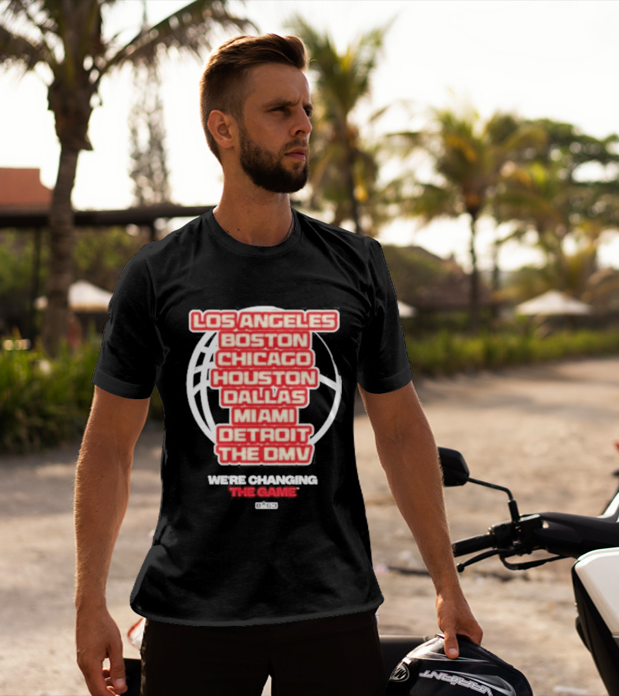 Big3 9Th Wonder In The Summer Los Angeles Boston Chicago Houston Dallas Miami Detroit The DMV T-Shirt