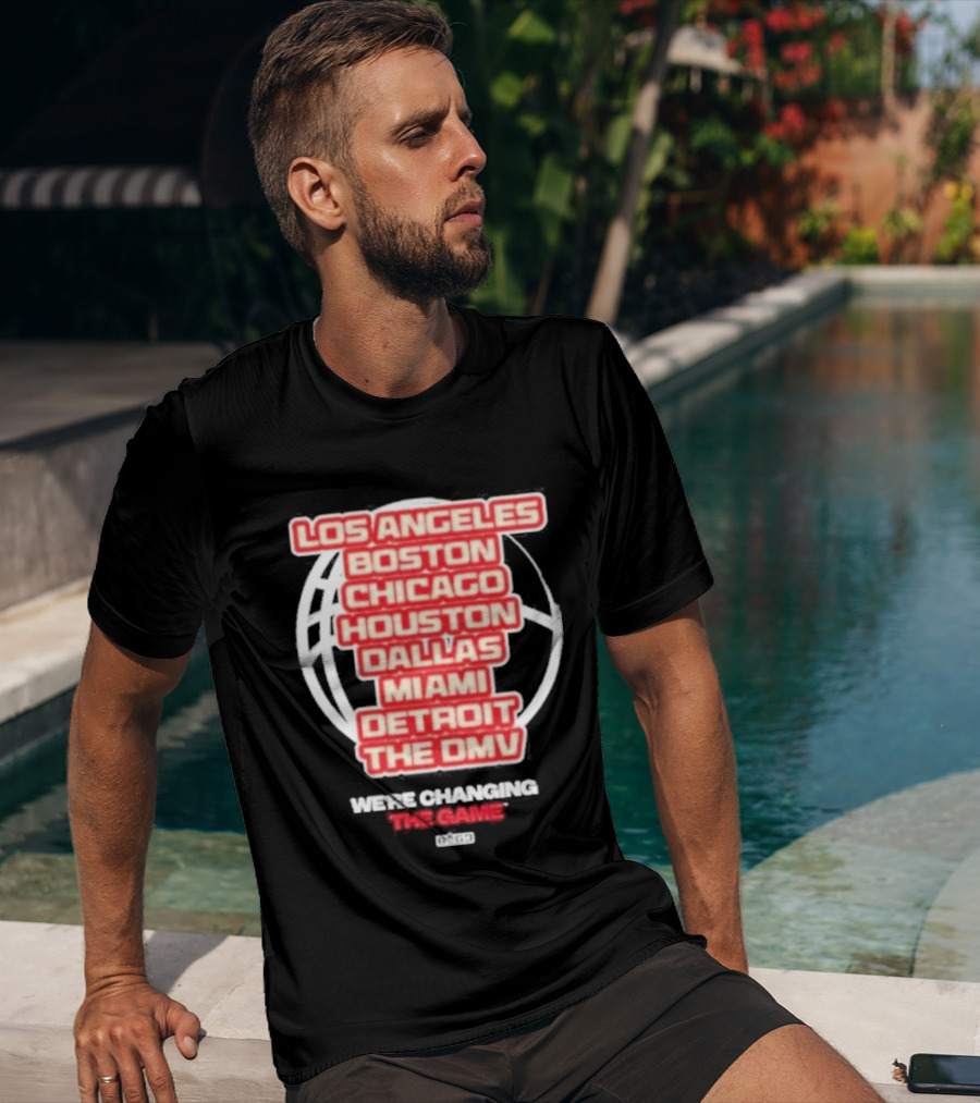 Big3 9Th Wonder In The Summer Los Angeles Boston Chicago Houston Dallas Miami Detroit The DMV T-Shirt