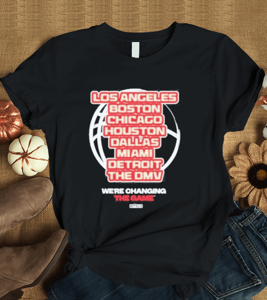 Big3 9Th Wonder In The Summer Los Angeles Boston Chicago Houston Dallas Miami Detroit The DMV T-Shirt