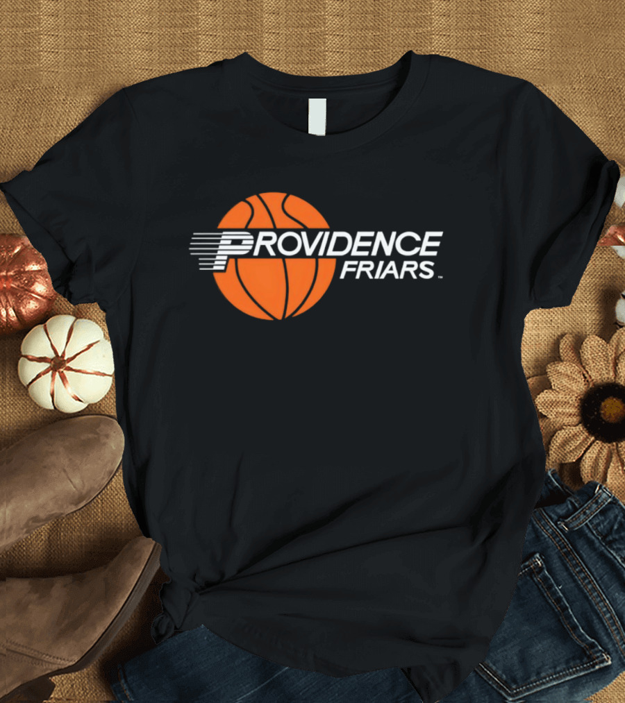 Providence Friars Basketball Orange Ball T-Shirt