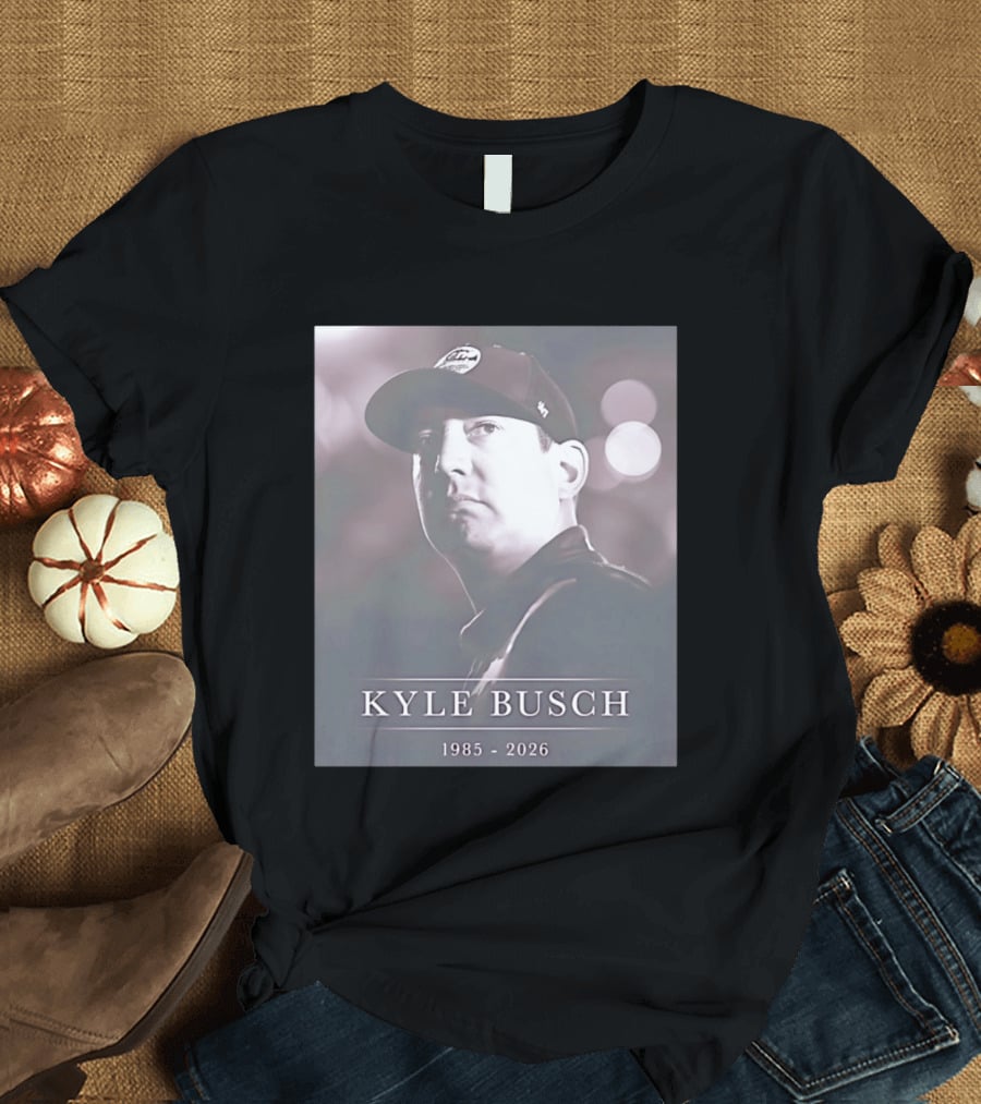 Kyle Busch 1985 2026 Legend NASCAR T-Shirt