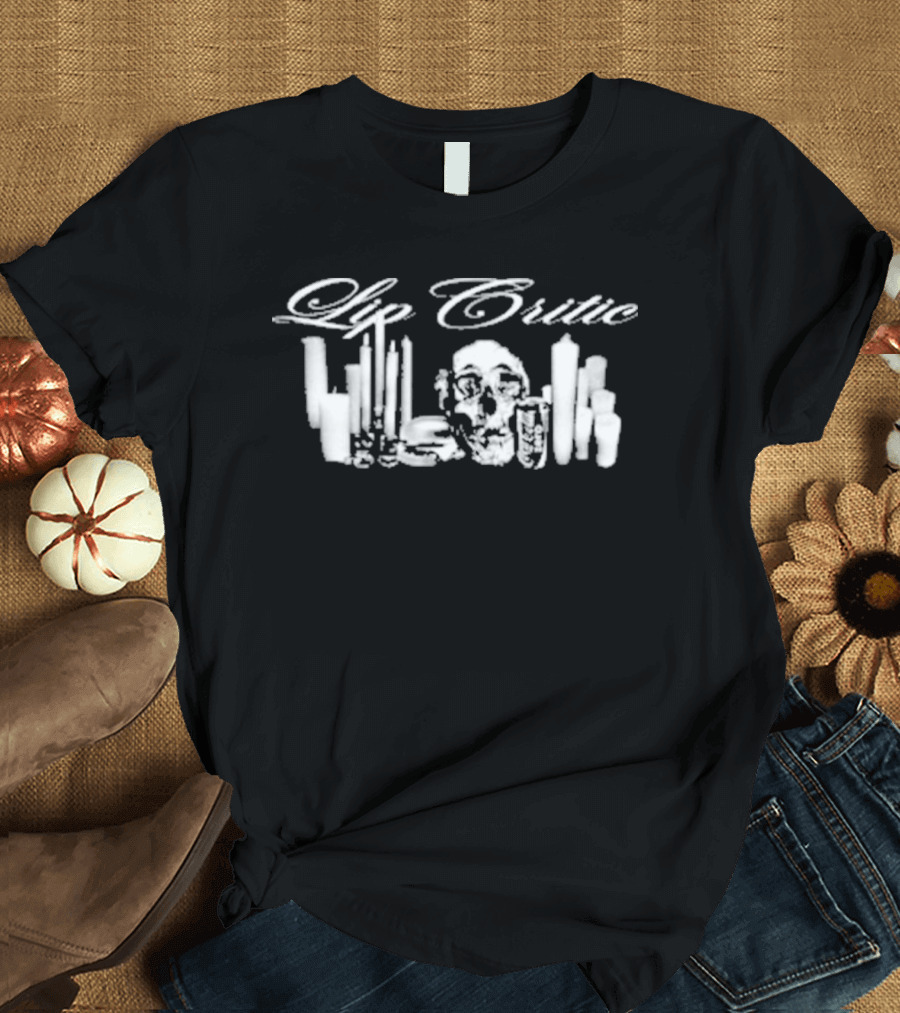 Lip Critic Lunch Alter Tour Skulls And Lipstick T-Shirt
