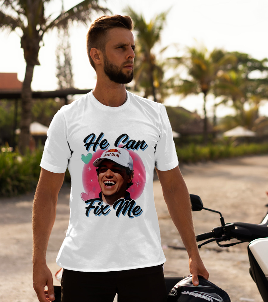 He Can Fix Me Jett Lawrence Red Bull Cap T-Shirt
