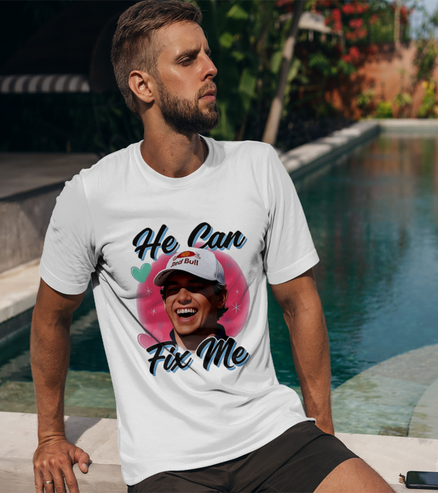 He Can Fix Me Jett Lawrence Red Bull Cap T-Shirt