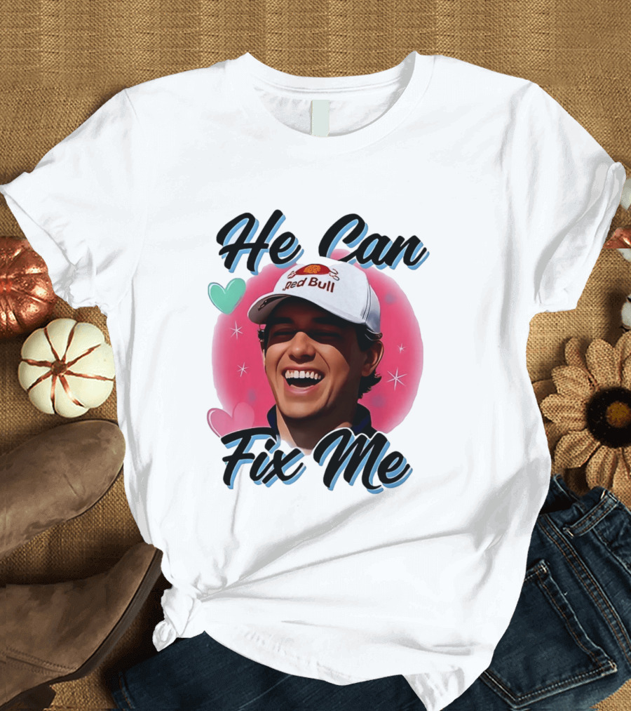 He Can Fix Me Jett Lawrence Red Bull Cap T-Shirt