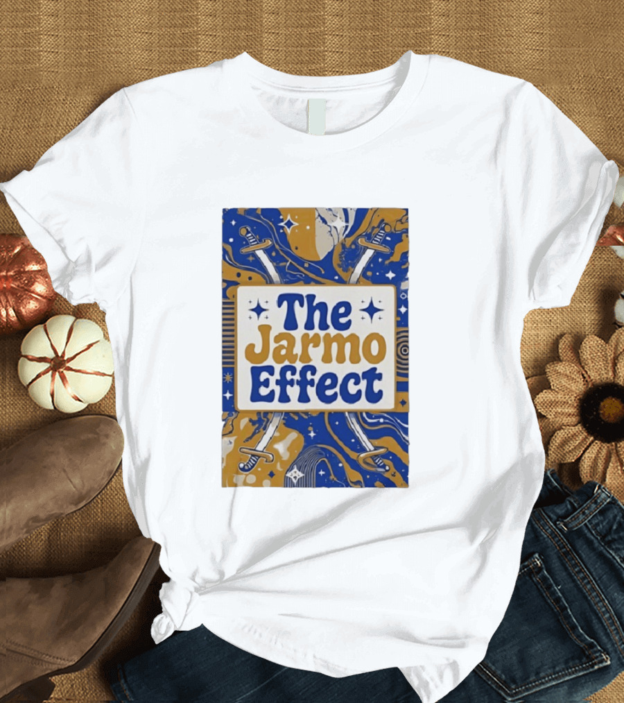 The Jarmo Effect Sword Star Moon Fantasy Swords Stars Moons T-Shirt