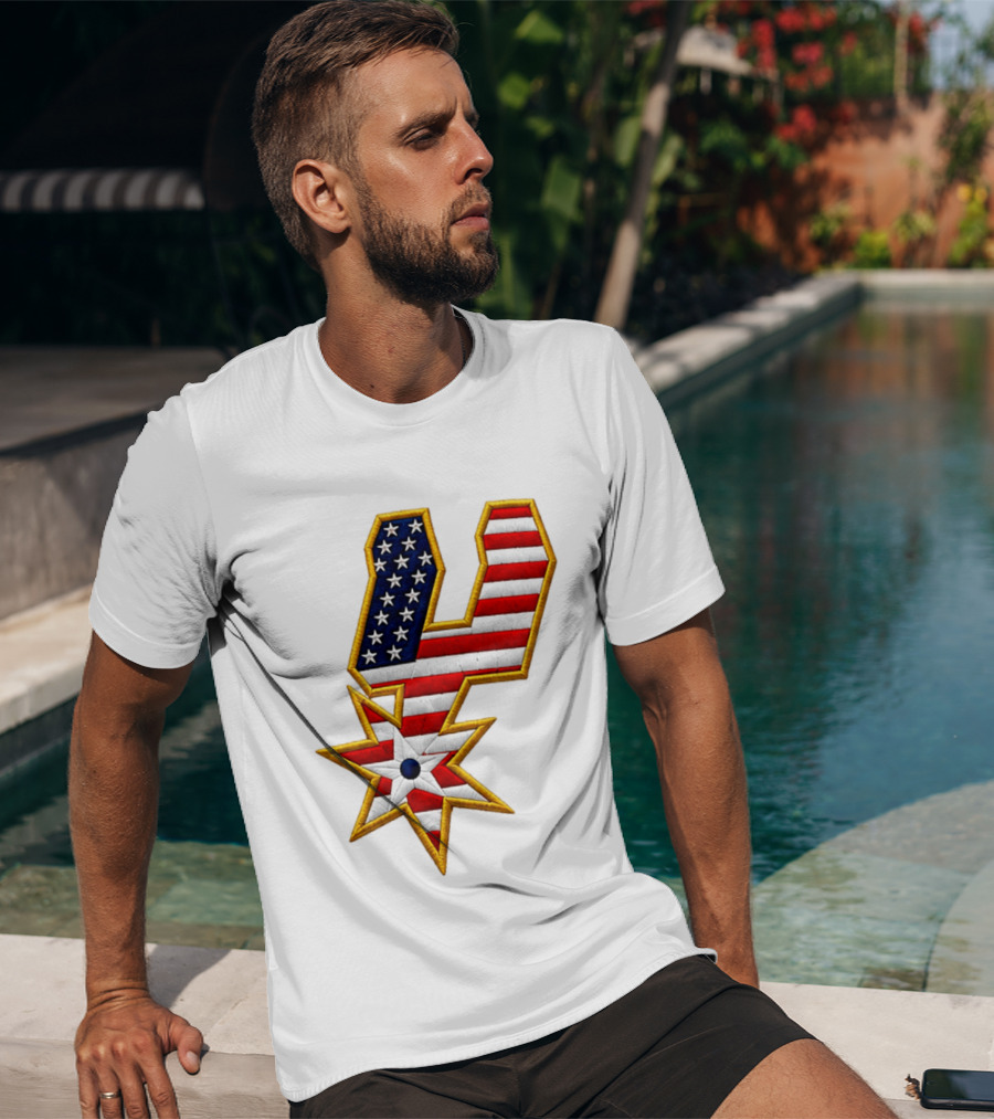 America 250th Anniversary Spurs Stars And Stripes T-Shirt