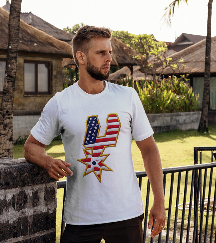 America 250th Anniversary Spurs Stars And Stripes T-Shirt