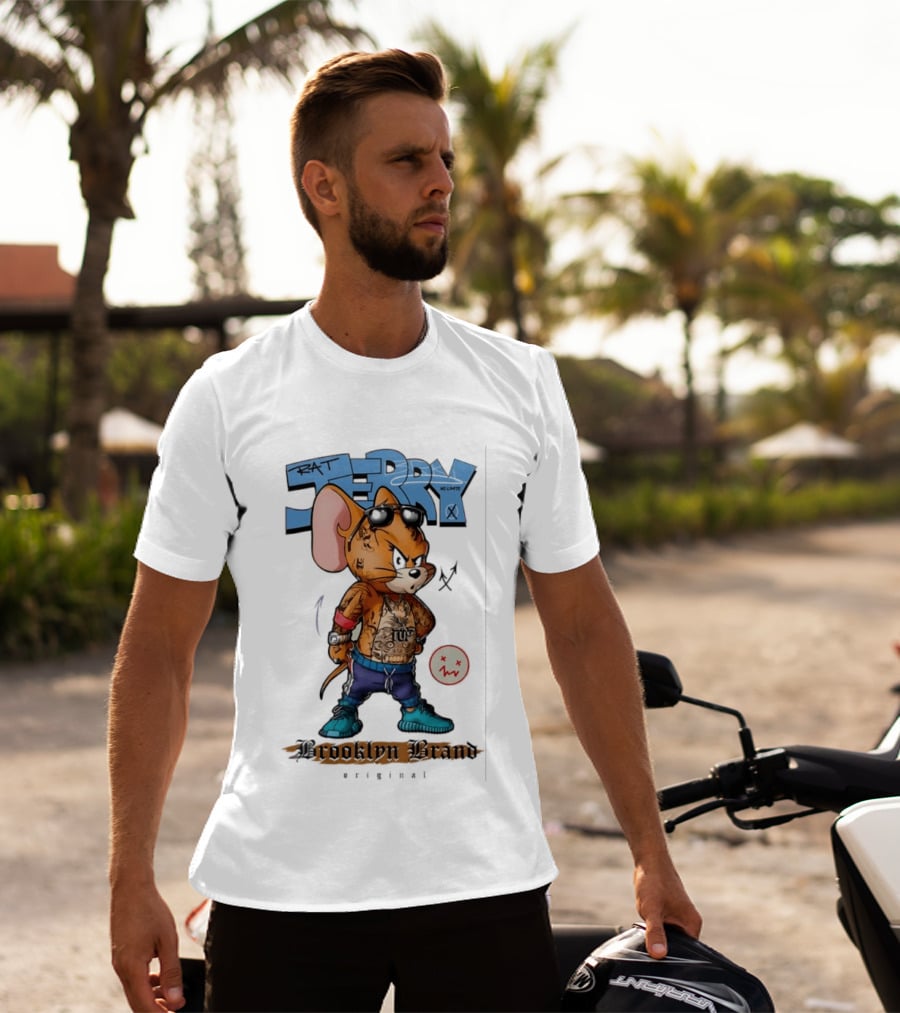 Rat Jerry No Limits Brooklyn Brand Original T-Shirt