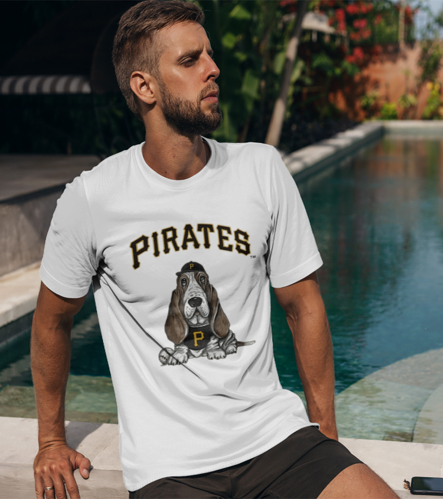 Pittsburgh Pirates Tiny Turnip Toddler Puddy MLB Mascot Pup T-Shirt