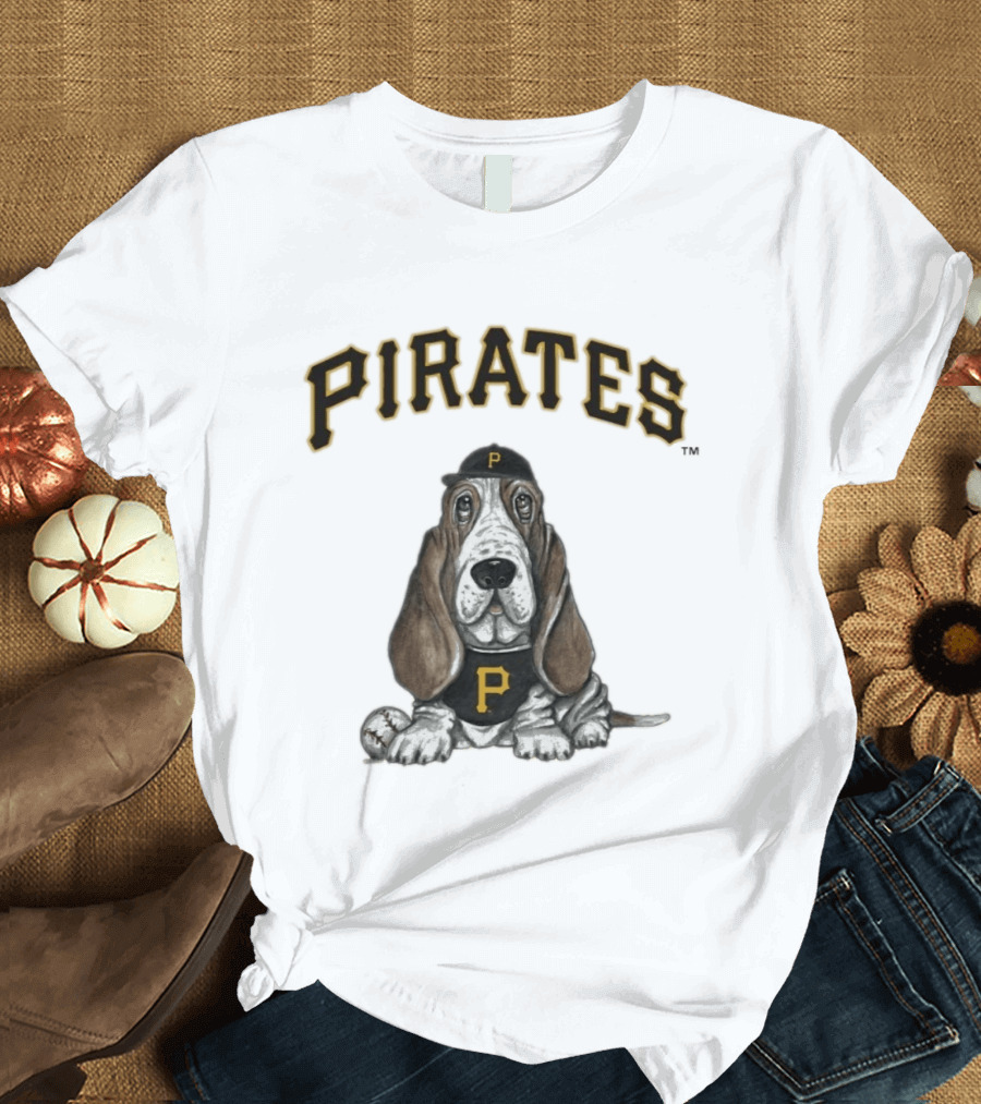 Pittsburgh Pirates Tiny Turnip Toddler Puddy MLB Mascot Pup T-Shirt