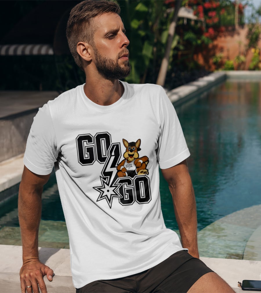 San Antonio Spurs NBA Go Go Spurs Nation Coyote T-Shirt