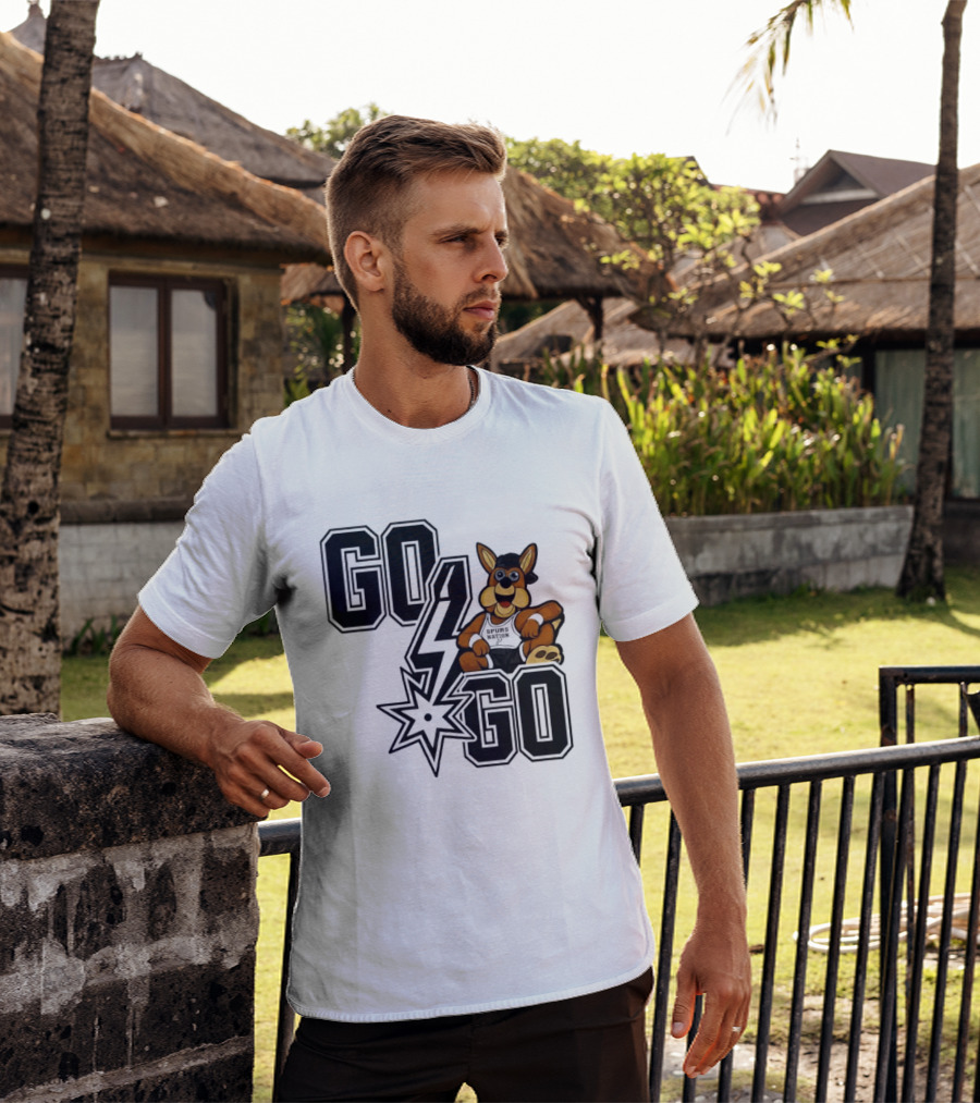 San Antonio Spurs NBA Go Go Spurs Nation Coyote T-Shirt