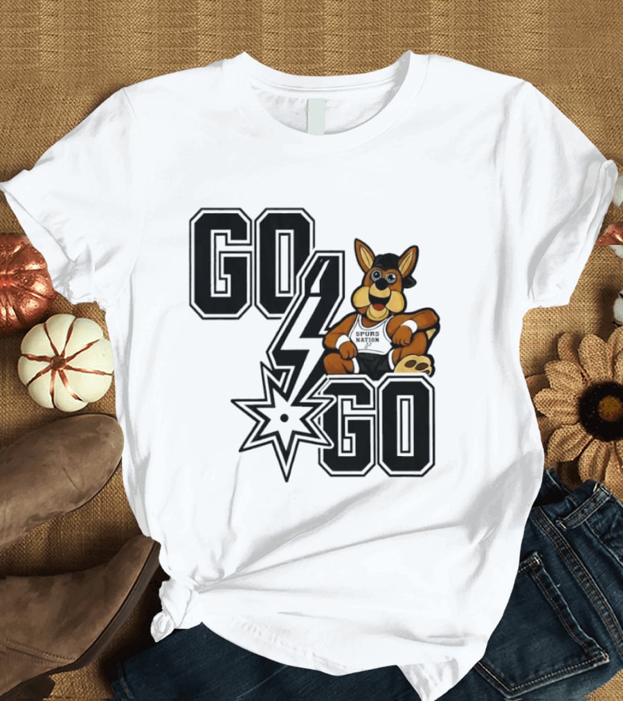 San Antonio Spurs NBA Go Go Spurs Nation Coyote T-Shirt