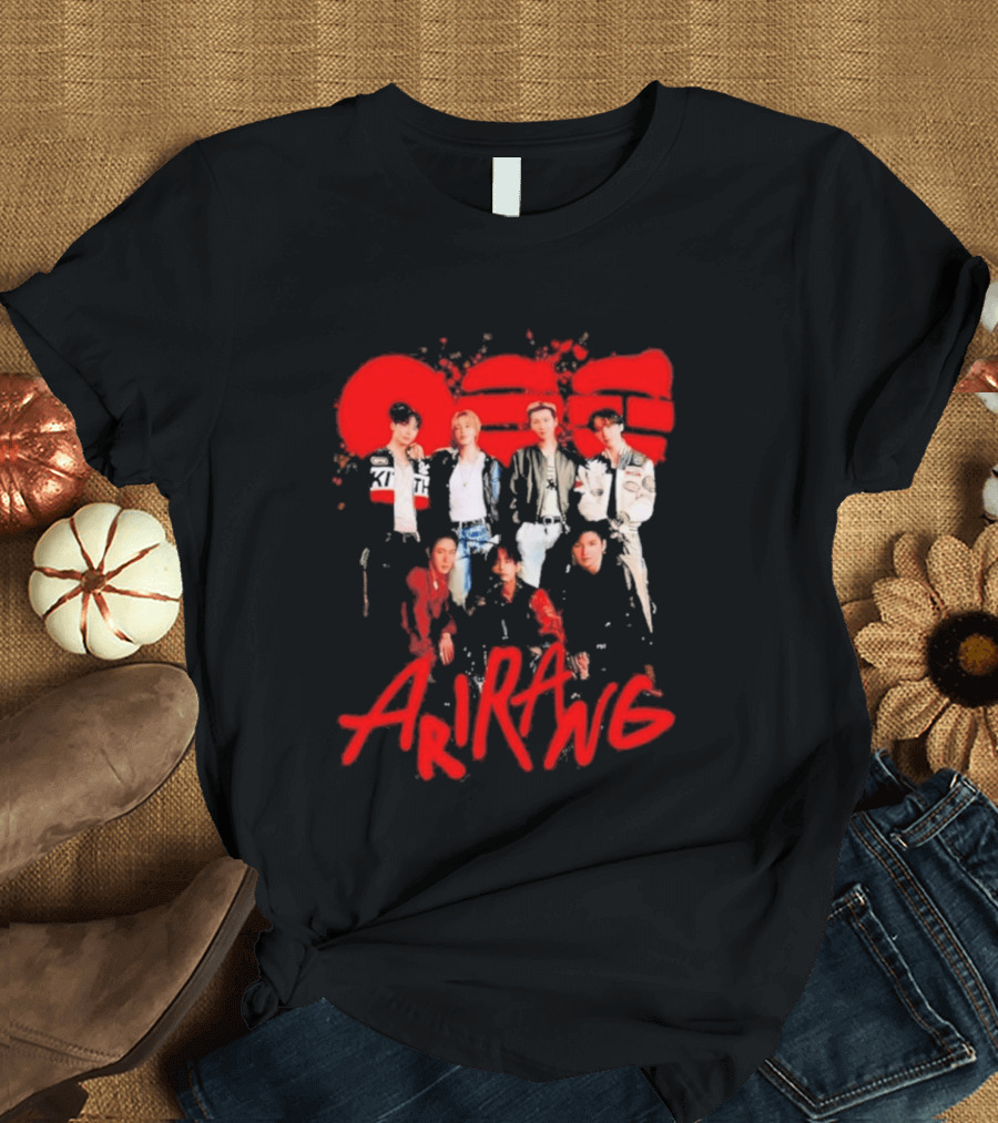 Bangtan Members Arirang Magazine Style Fashion Concept T-Shirt