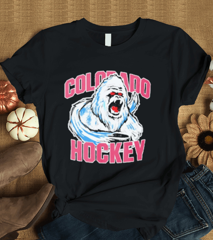 Colorado Hockey Yeti Rampage Cold Weather Beast T-Shirt