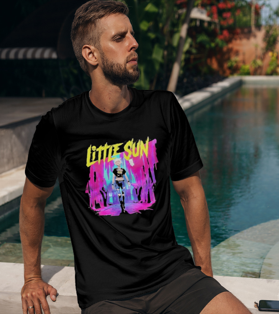 Cyberpunk 2077 Little Sun Neon Street T-Shirt