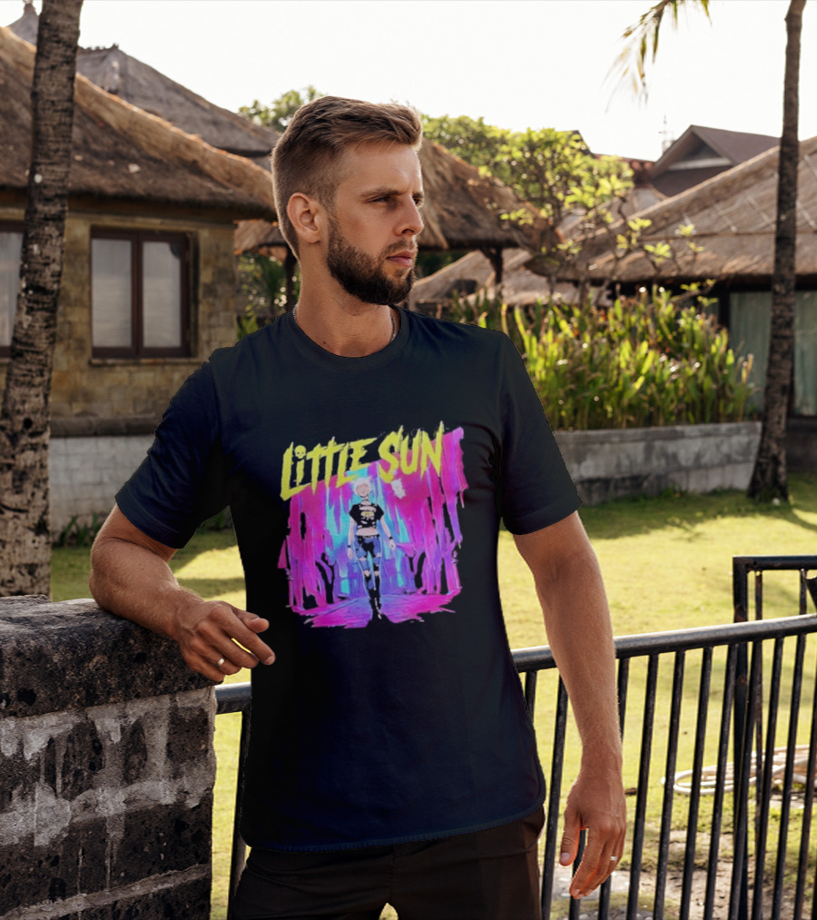 Cyberpunk 2077 Little Sun Neon Street T-Shirt