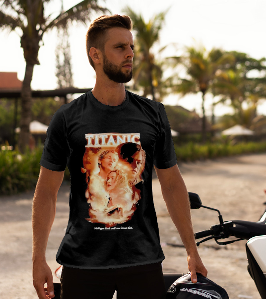 Titanic Jack Dawson Rose Dewitt Bukater Iconic Movie Romance T-Shirt