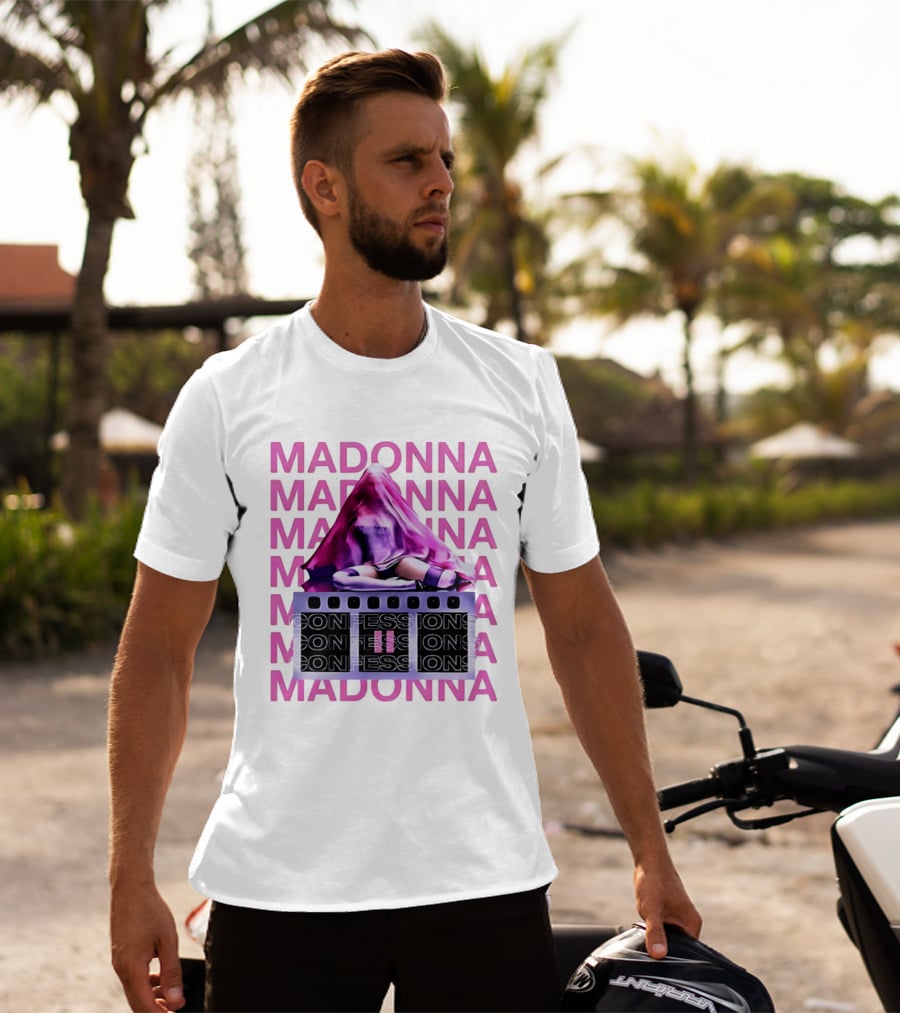 Madonna Confessions II Pink Veil Performance T-Shirt