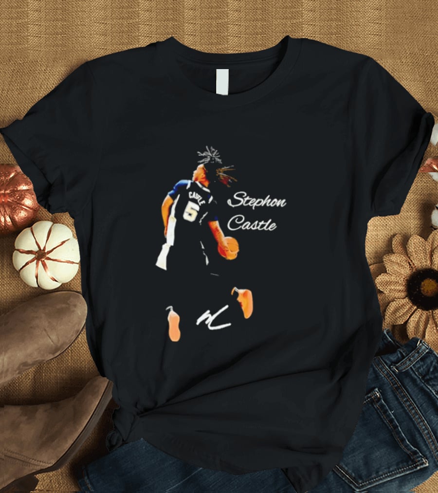 Stephon Castle San Antonio Spurs NBA Basketball Player 5 T-Shirt
