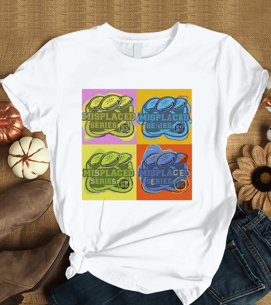 Misplaced Series 2026 Pop Art Coins Quadrant T-Shirt