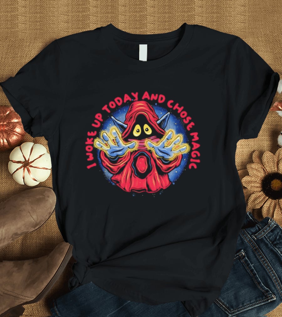 Orko I Woke Up Today And Chose Magic Blue Red Yellow Creature T-Shirt