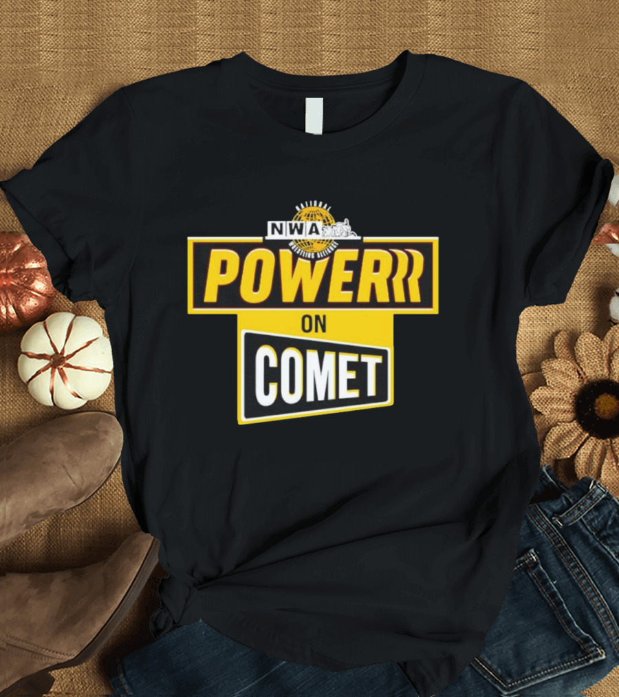 NWA Power On Comet Wrestling Alliance T-Shirt
