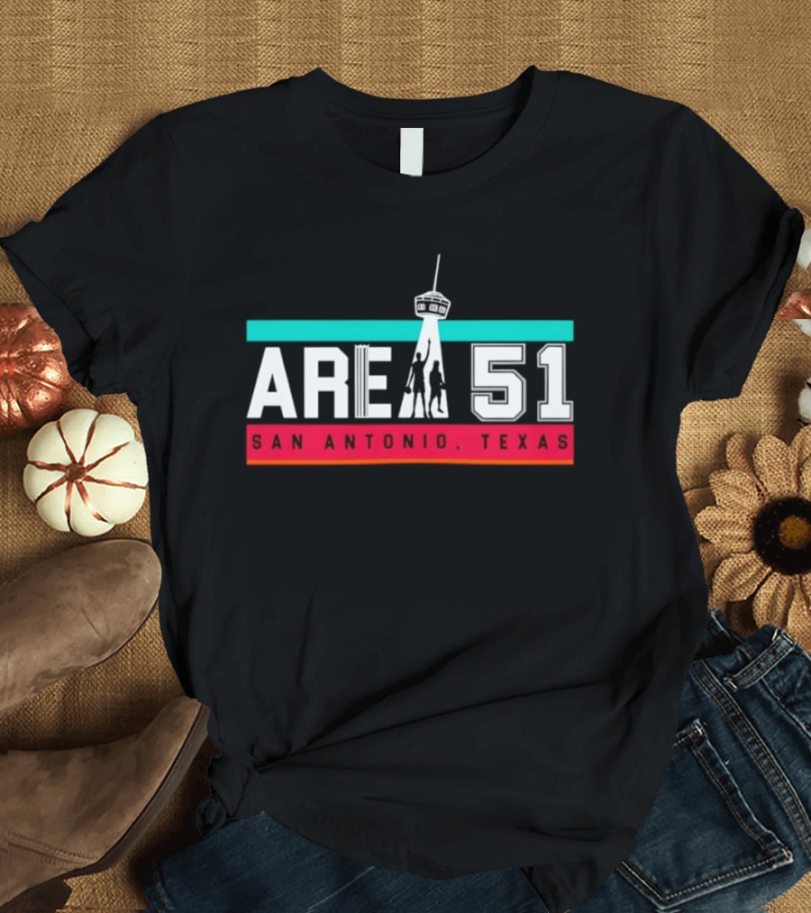 Stephon Castle Victor Wembanyama Area 51 San Antonio Texas Spurs Basketball T-Shirt