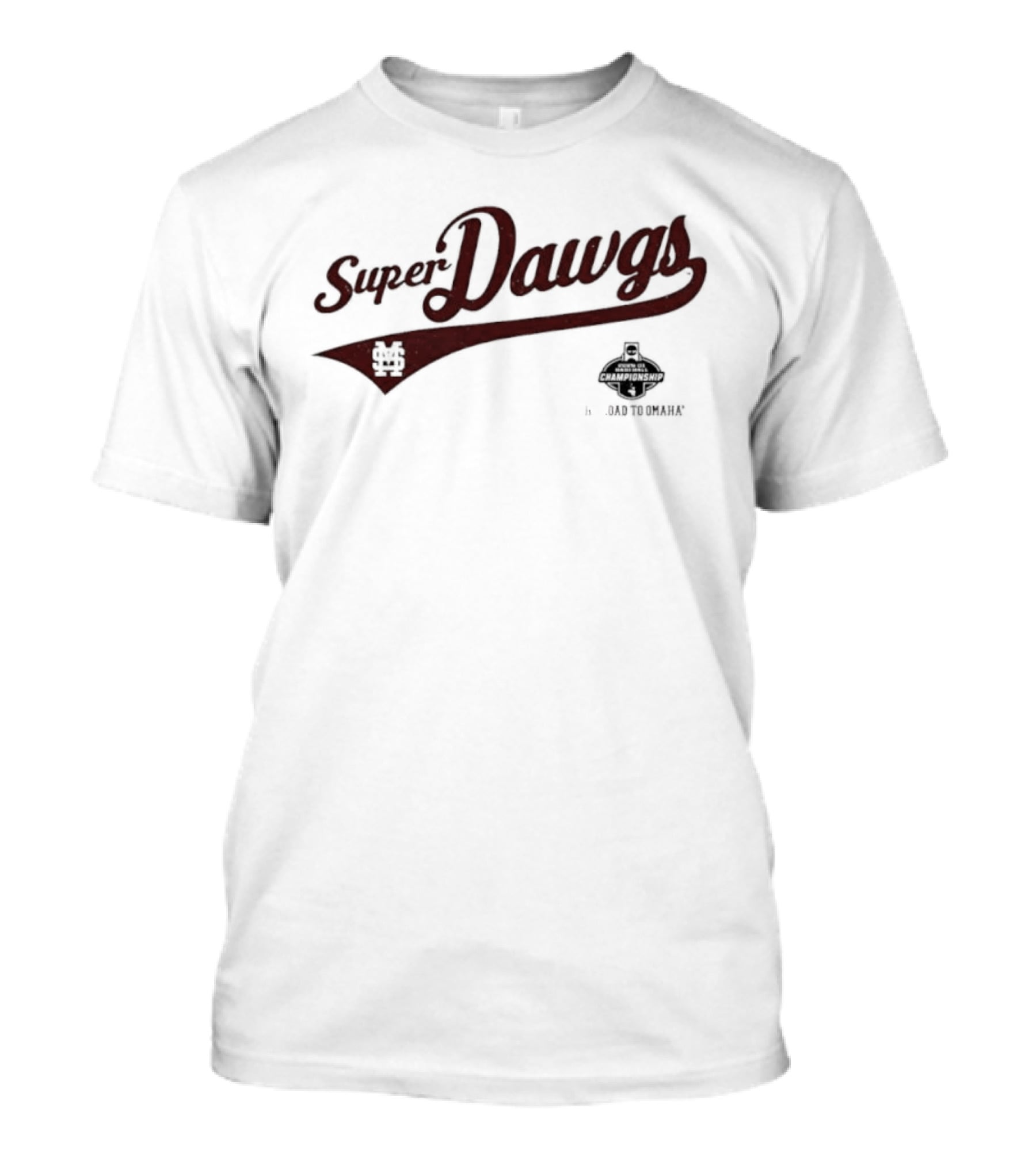 Mississippi State Super Dawgs Champions 2021 College World Series T-Shirt