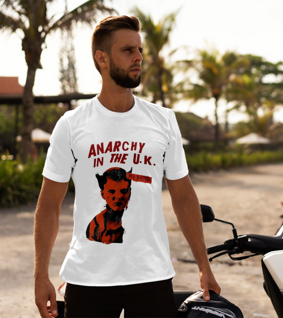 Anarchy In The UK Sex Pistols Punk Aesthetic T-Shirt