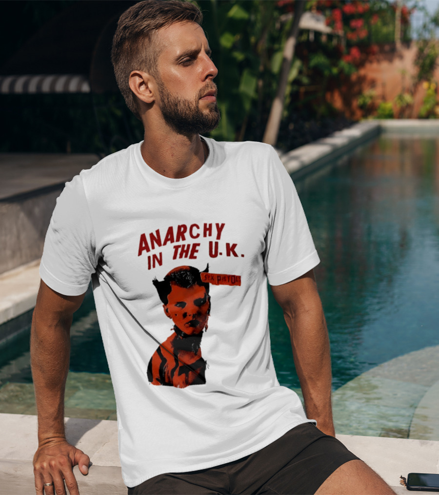 Anarchy In The UK Sex Pistols Punk Aesthetic T-Shirt