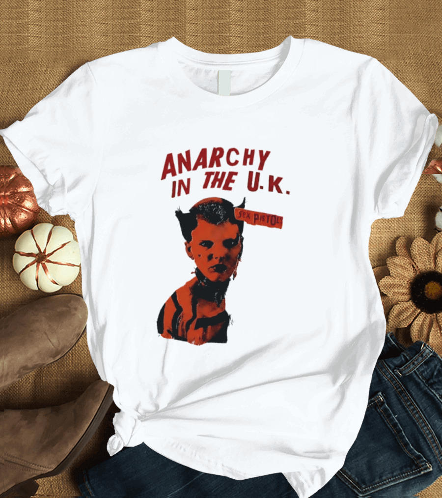 Anarchy In The UK Sex Pistols Punk Aesthetic T-Shirt
