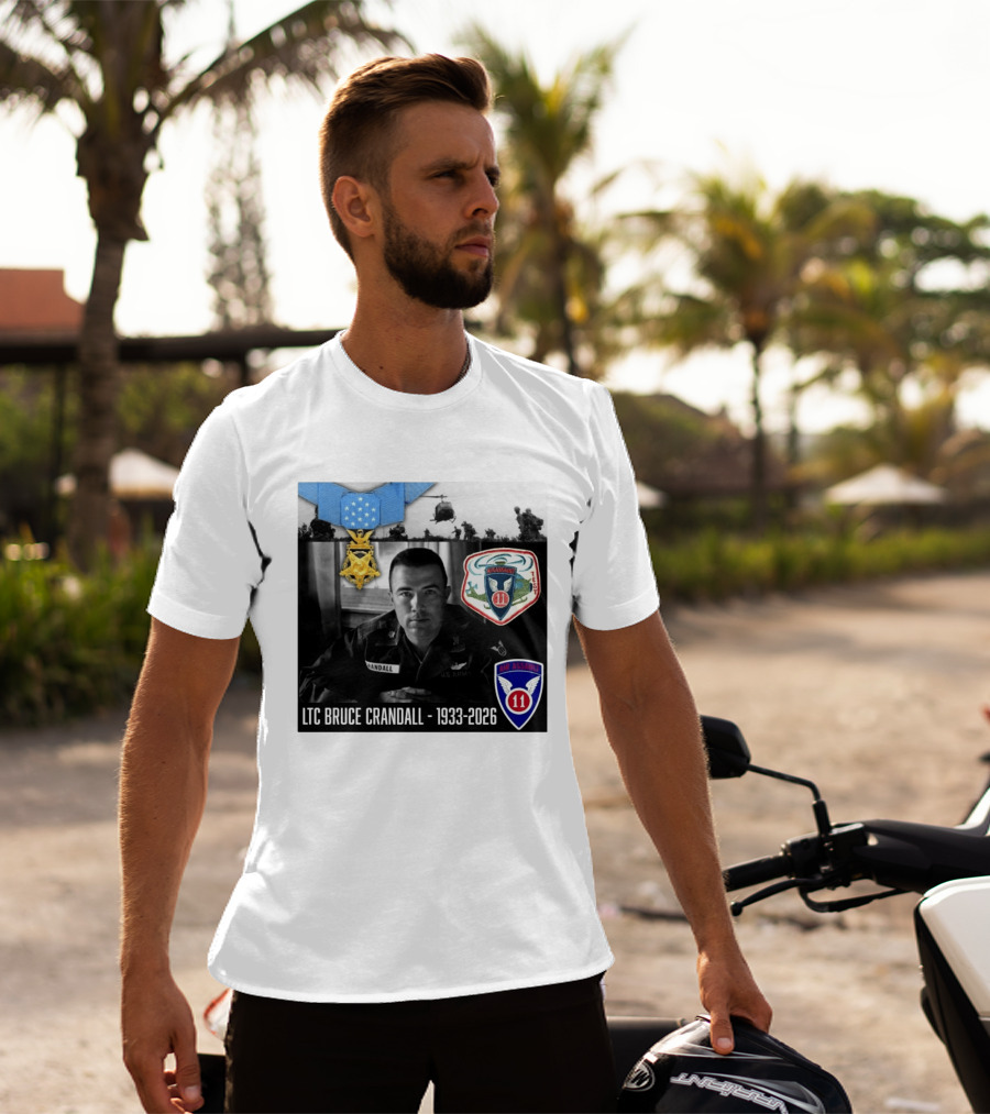 LTC Bruce Crandall Medal Of Honor Air Assault 1933 2026 T-Shirt