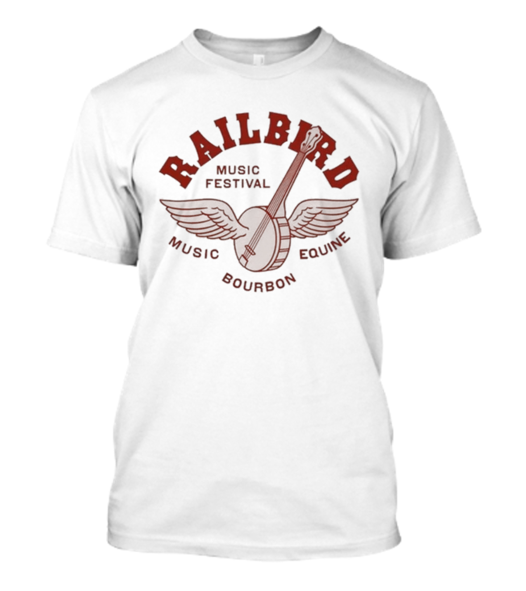 Railbird Music Festival 2026 Music Bourbon Equine T-Shirt