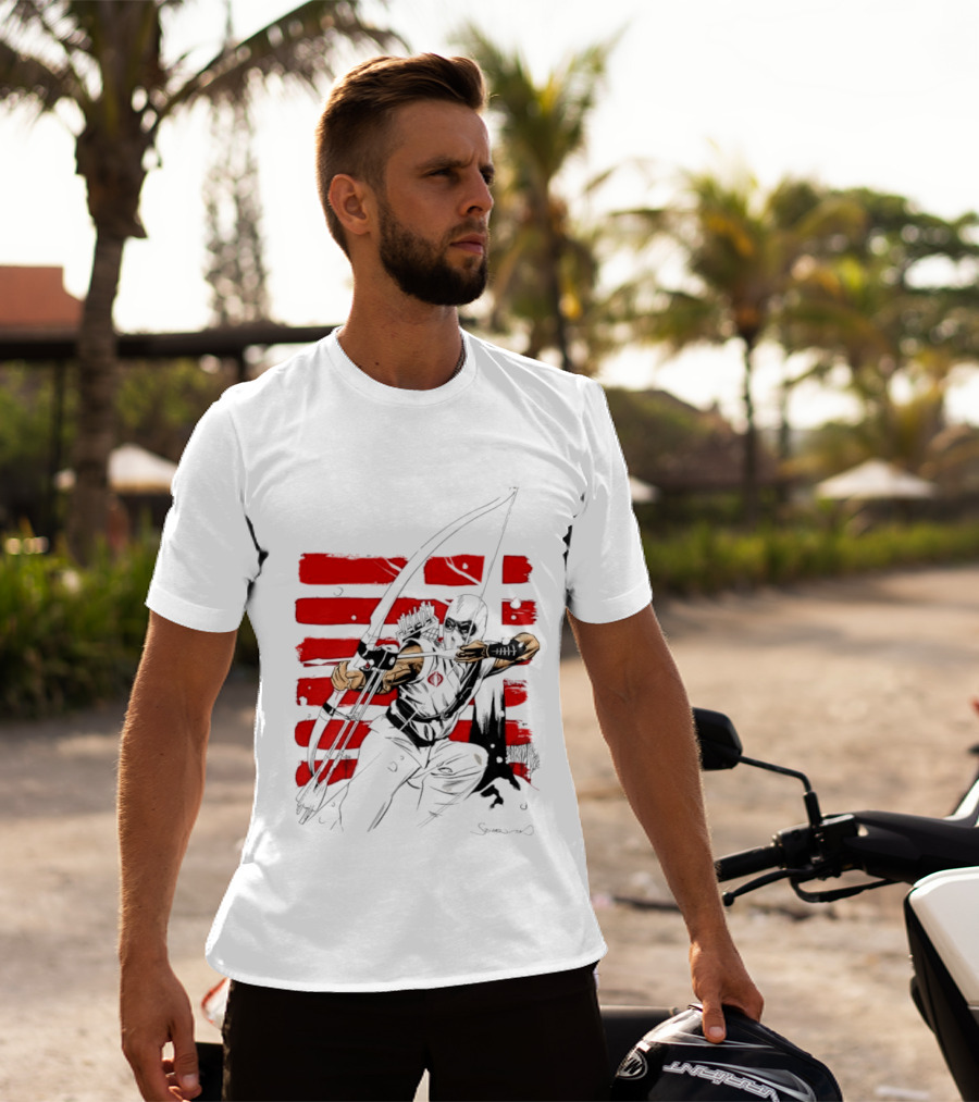GI Joe Storm Shadow Cobra Commander Archery Ninja Master T-Shirt