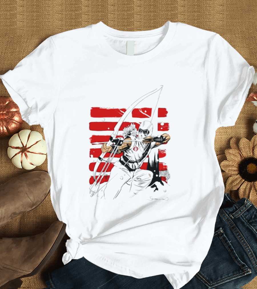 GI Joe Storm Shadow Cobra Commander Archery Ninja Master T-Shirt
