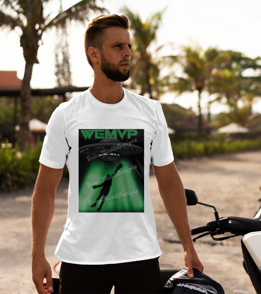WEMVP Wemby Alien UFO San Antonio Spurs Basketball NBA 2026 T-Shirt