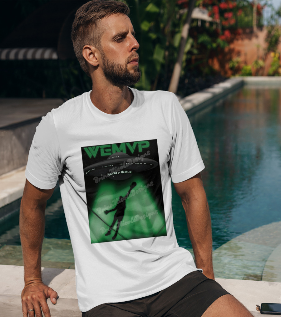 WEMVP Wemby Alien UFO San Antonio Spurs Basketball NBA 2026 T-Shirt