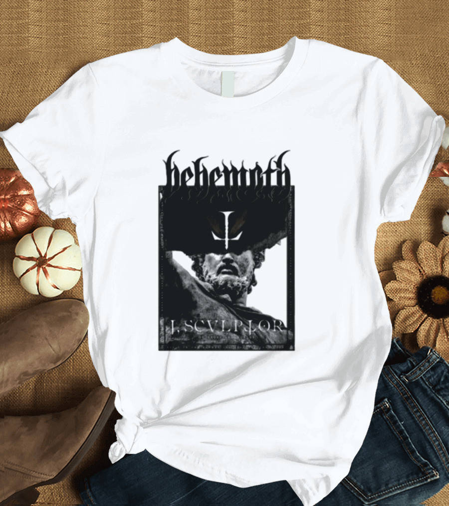 Behemoth I Sculptor Of Aeons And Worlds Statue Of Power T-Shirt