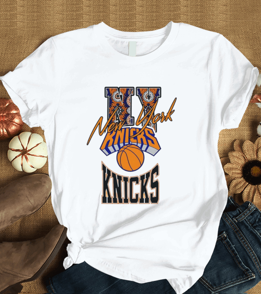 New York Knicks NY Basketball Team Fan Merchandise T-Shirt